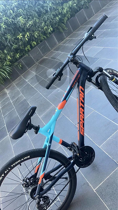 spartan bicycle adult barely used size 27 vitesse also