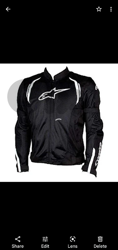 Alpine Stars Medium size protective gear with back safety