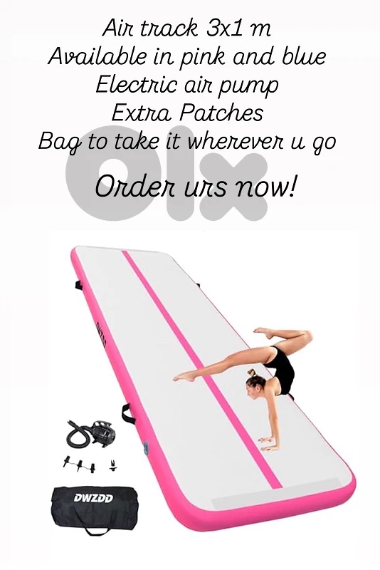 gymnastics air track