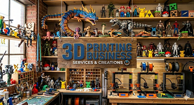 3D prints toys furniture many more stuff