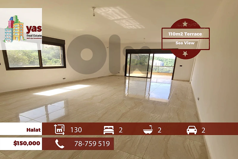 Halat 130m2 | 110m2 Terrace | Sea View | Prime Location | Catch  |OH