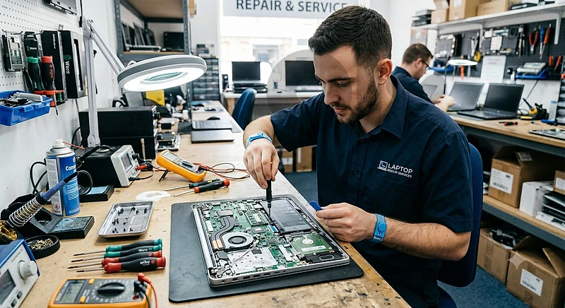 Repair laptops, desktop