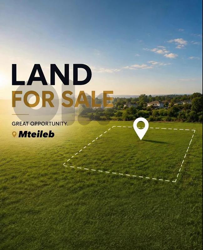 Land For Sale in Mtayleb / Hot Deal!!
