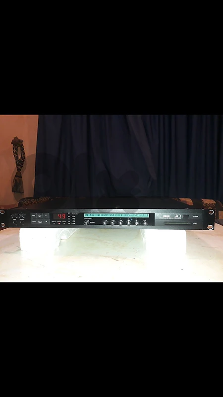 A rare vintage KORG A3 the legendary digital effects performance signal processor the first digital effects device in the world to offers ongoing expandability year of manufacture 1988 made in JAPAN