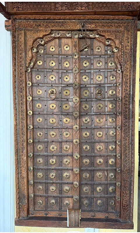 Antique indian door