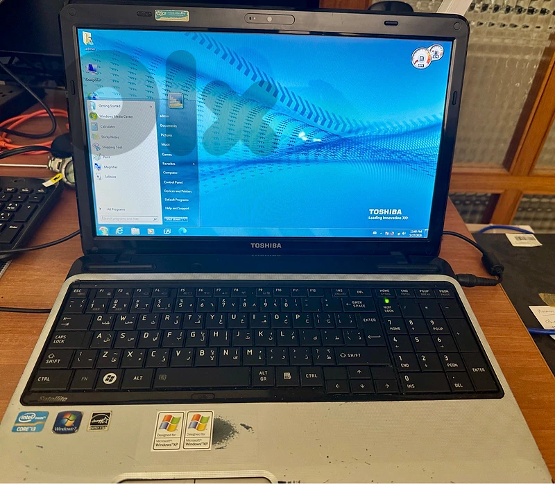 Toshiba notebook L755
