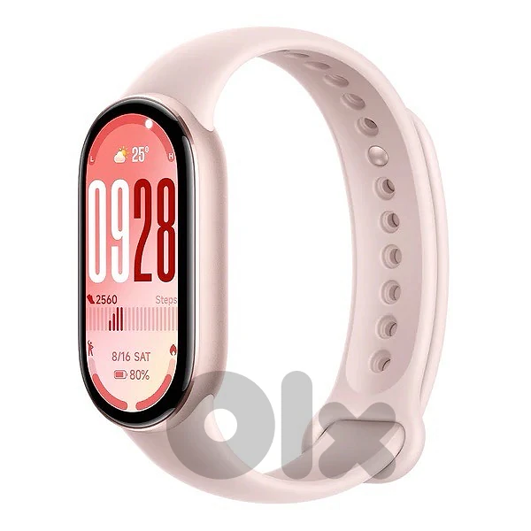 xiaomi Mi Band 10 (pink) with 3 extra bands