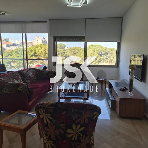 L21822 Fully Furnished Apartment For Rent in Jdeideh