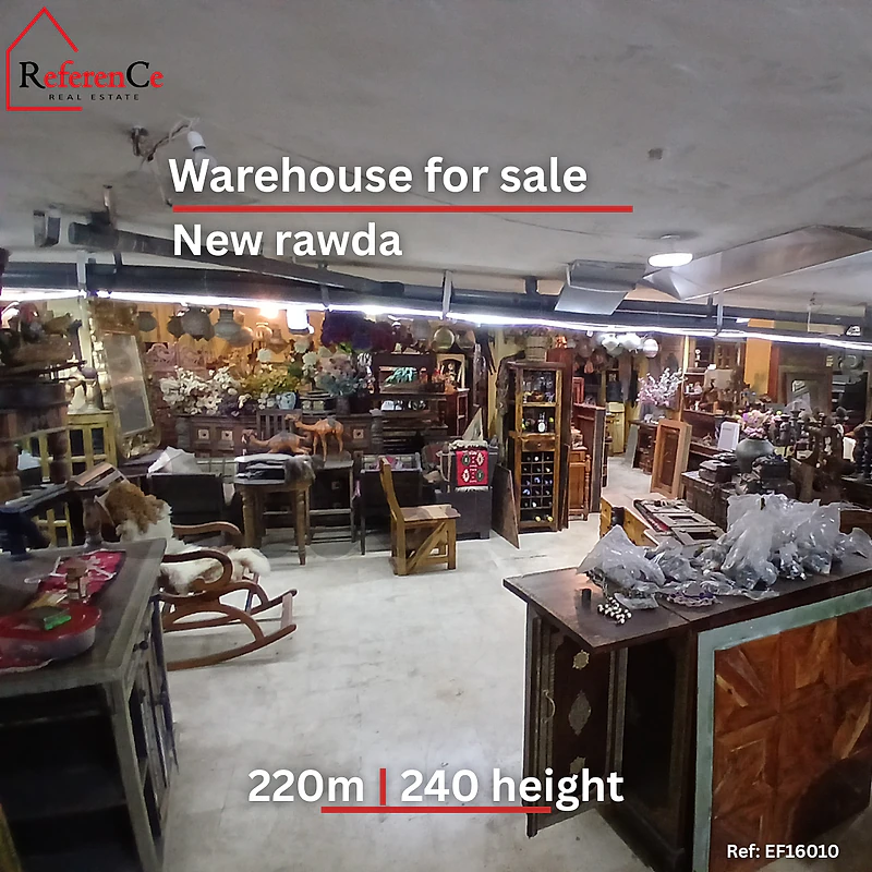 Warehouse in new rawda for sale مستودع للبيع في الروضة