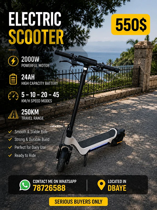 electric scooter