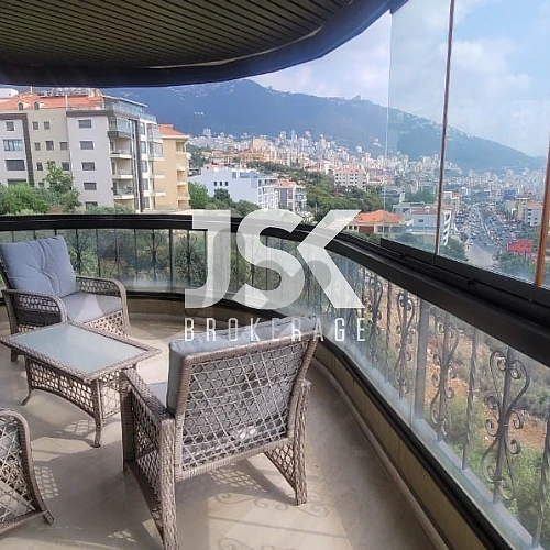 L21857 Apartment with Panoramic View For Rent in Kfarhbeib
