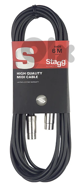 Stagg MDC-6 6m Midi Cable