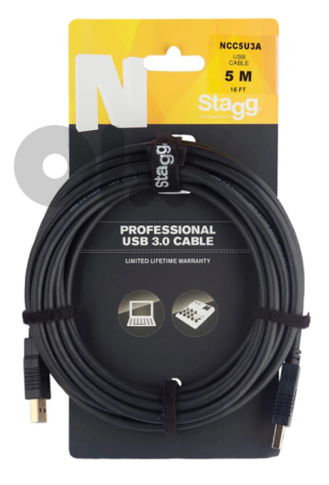 Stagg NCC5U3A 5m USB 3.0 Cable