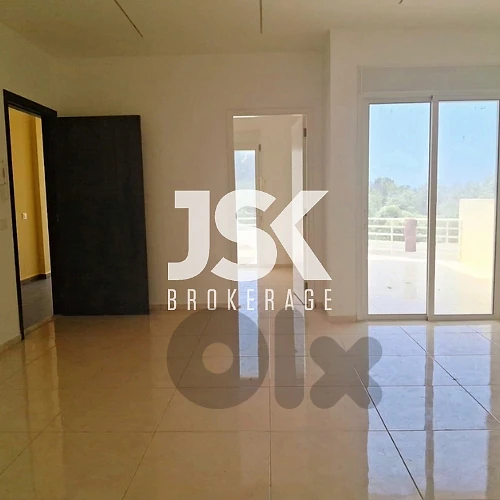 L21859 Apartment with Open View and Terrace For Sale in Jbeil, Jdayel