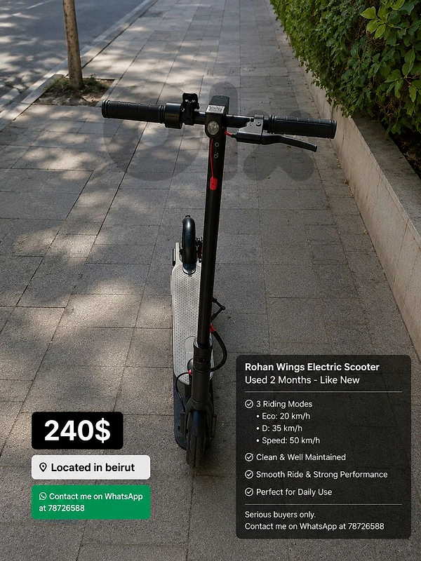 electric scooter