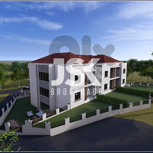 L21862 Under-construction Apartment with Garden For Sale in Koura