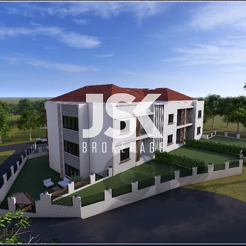 L21862 Under-construction Apartment with Garden For Sale in Koura
