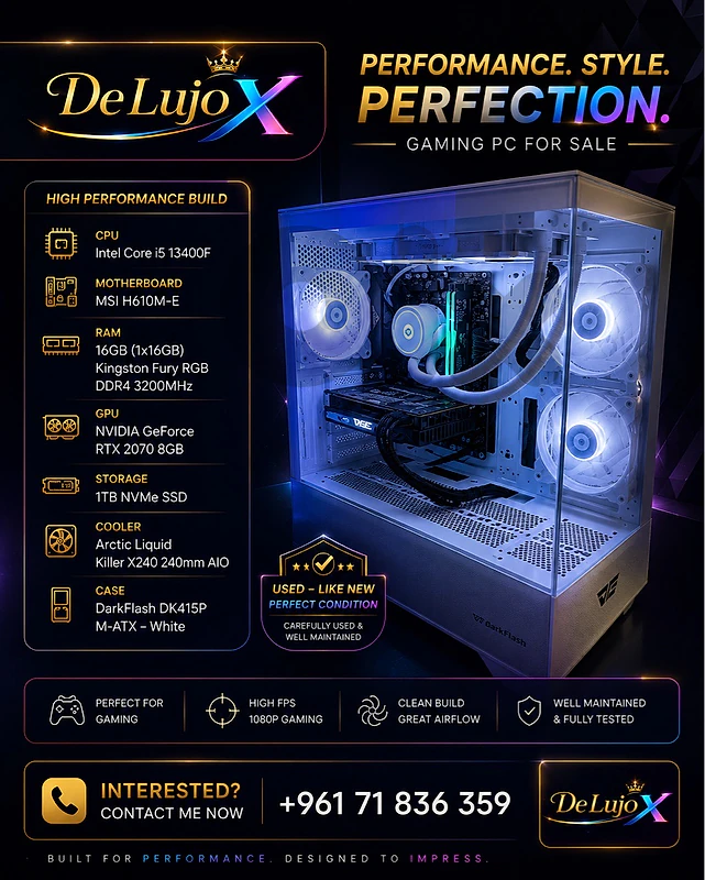 gaming pc perfect condition