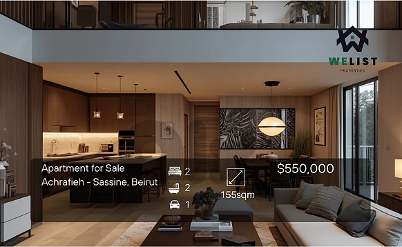 Apartment Duplex for sale Achrafieh - Sassine شقة دوبلكس للبيع في منطقة الأشرفية ساسين