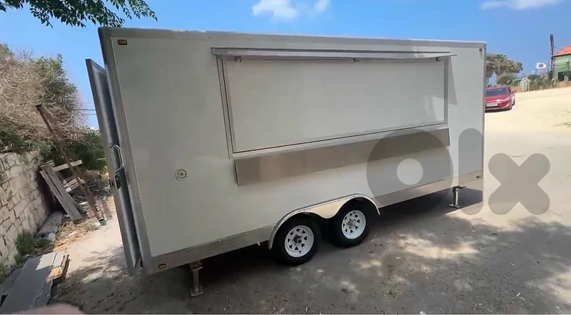 5 Meters Dual-Axle Mobile Food Trailer