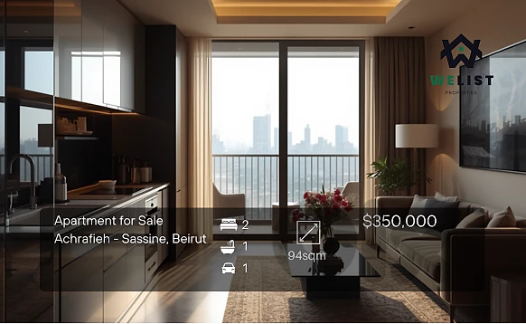 Apartment for sale Achrafieh - Sassine شقة للبيع في منطقة الأشرفية ساسين Apartment for sale Achrafieh - Sassine شقة للبيع في منطقة الأشرفية ساسين