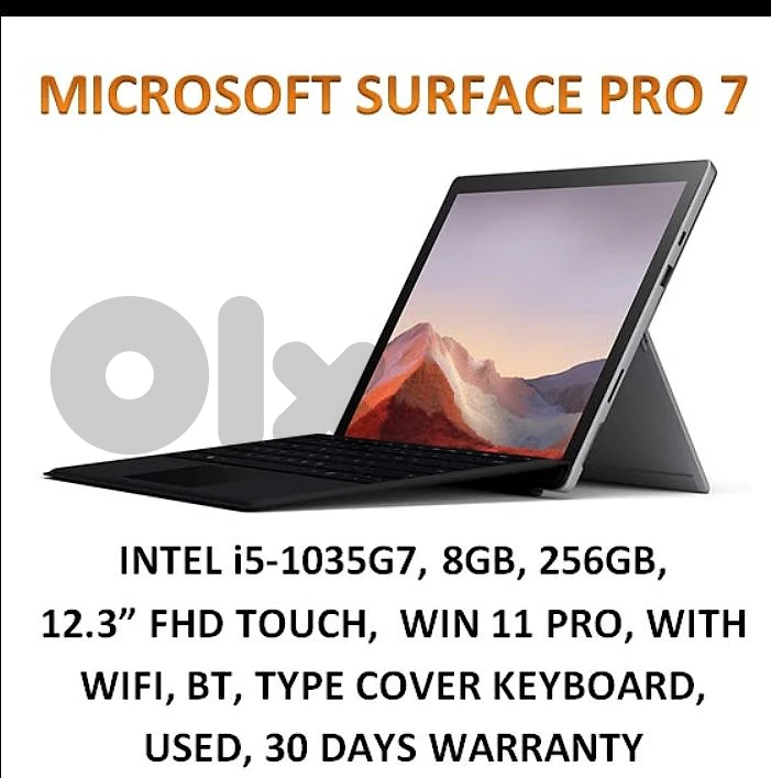 Microsoft Surface Pro 7 used like new! Hot 🔥