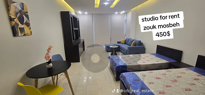 Studio zouk mosbeh for rent 450$ 03 392 556