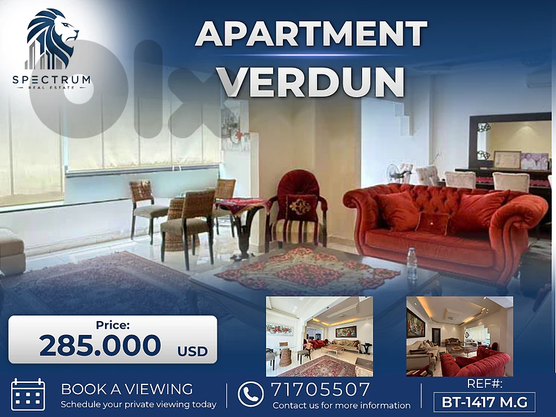 SUPER CATCH ! SPACIOUS APT IN VERDUN |200SQ | 3 BEDS | BT-1417 (M.G)