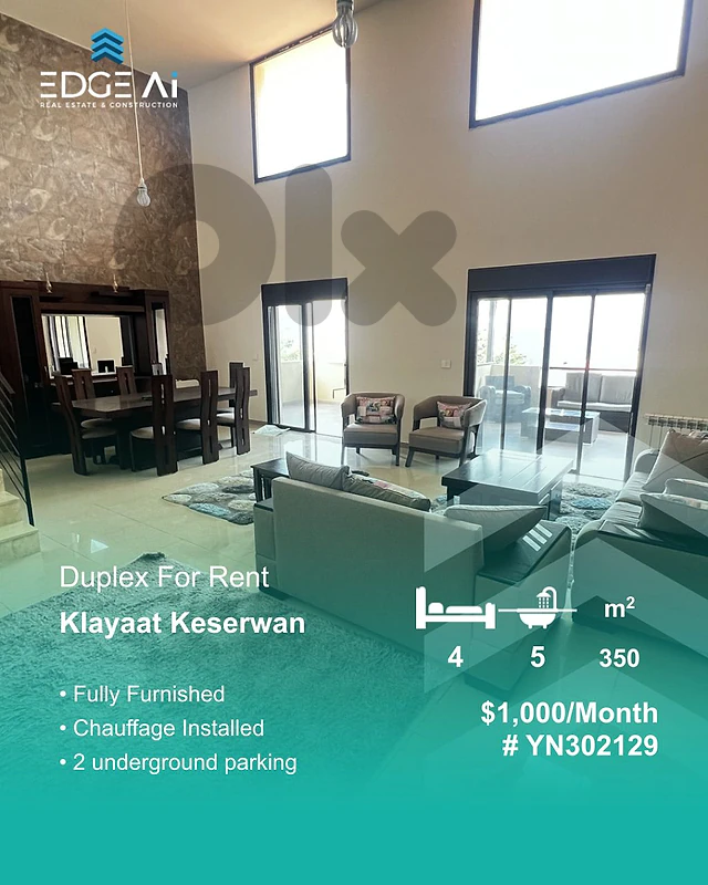 Apartment for rent ,klayaat ,#YN302129