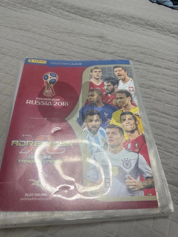 VINTAGE 2018 World Cup Album (Empty) ⭐️