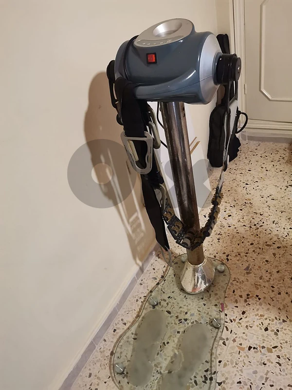 gym elliptical w abslider w vibration machine w box