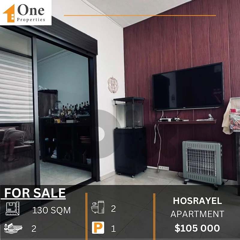 APARTMENT FOR SALE IN HOSRAYEL