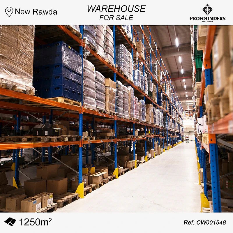 Warehouse for sale in New Rawda مستودع للبيع في نيو روضة
