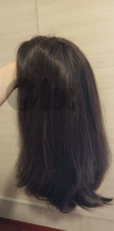 Natural hair wig