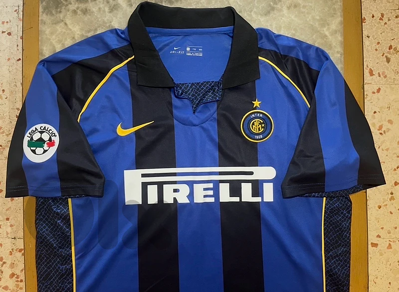 inter milan 2000 home nike kit fenomeno ronaldo 9