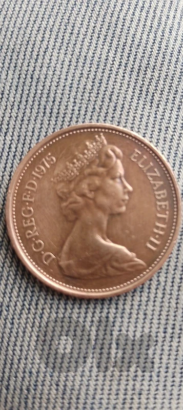 rare 2 new pence coin