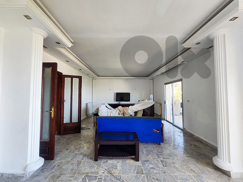 180 SQM Semi-Furnished Apartment in Bikfaya + View & 120 SQM TERRACE