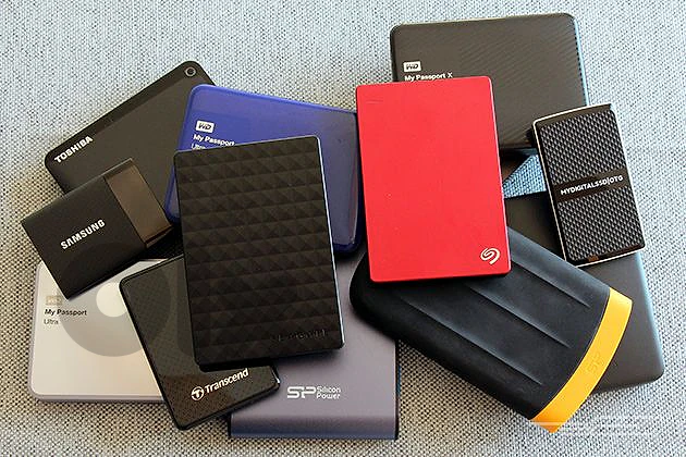 hard disk and external and ssd