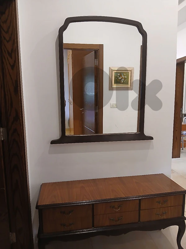 Antique Dressoir with Mirror