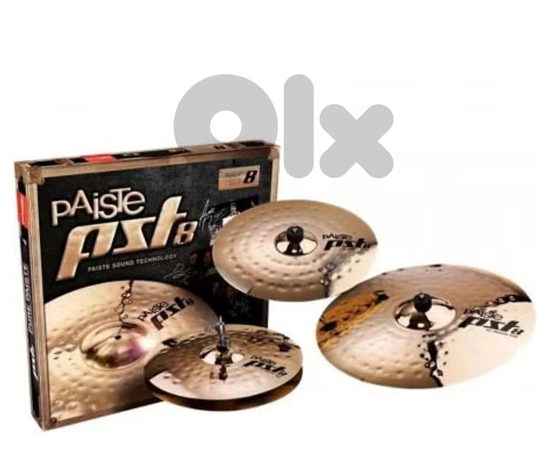 paiste pst8 series set cymbals