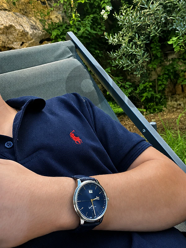 Luxury Original Men’s Watch – Blue Dial – Excellent Condition