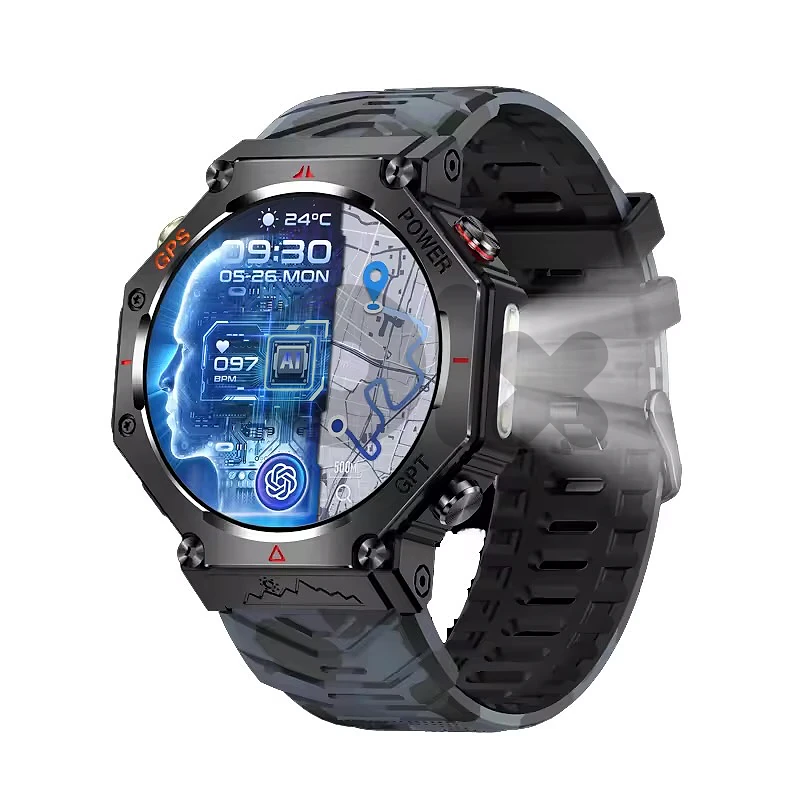 KC91 Outdoor Rugged GPS Smartwatch