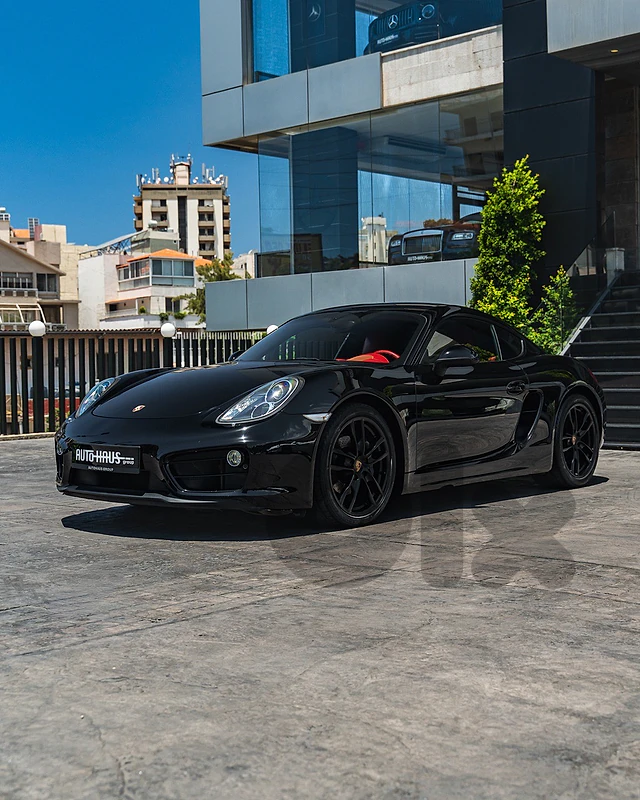 PORSCHE CAYMAN 2014 FROM PORSCHE BEIRUT- FULL HISTORY AT PORSCHE