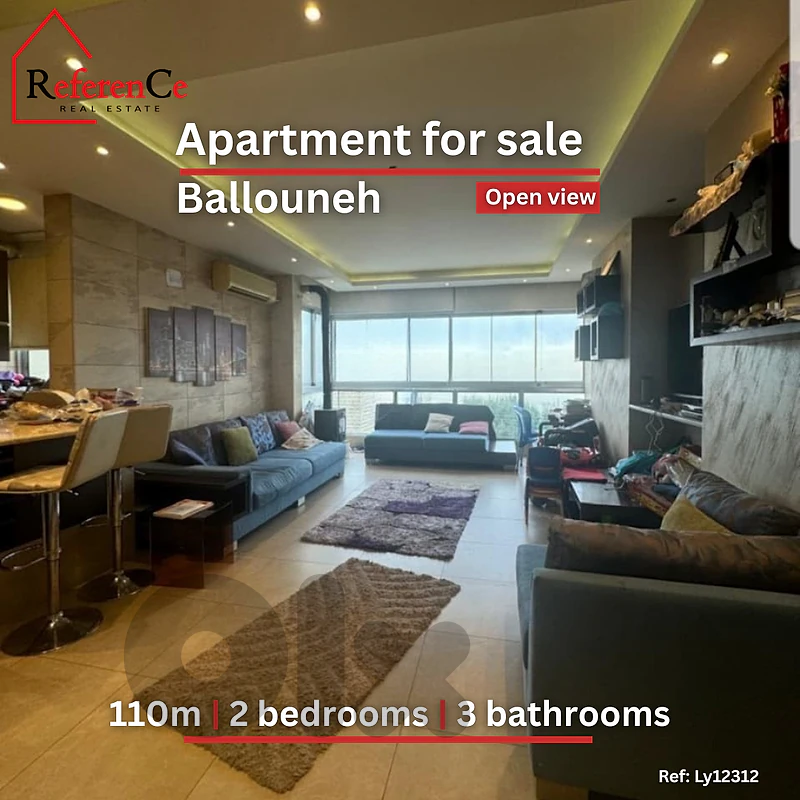 Apartment in Ballouneh for sale  شقة في بلونة للبيع