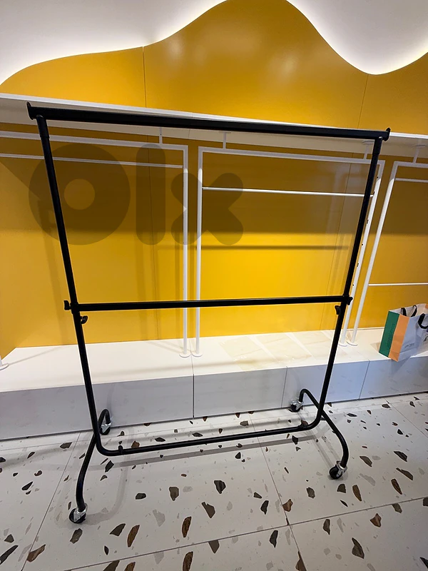 Modern Double-Rail Retail Garment Rack