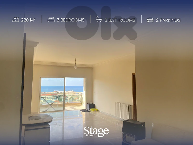 Spacious Sea View Apartment for Sale in Ghadir | 220 SQM | $265,000