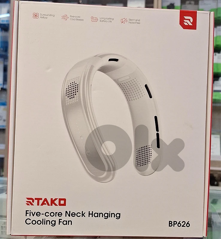 RTAKO FIVE-CORE NECK HANGING COOLING FAN BP626