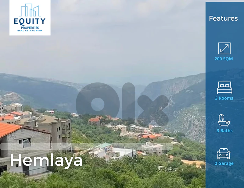 200 SQM Apartment For Sale In Hemlaya شقة للبيع #JM54844