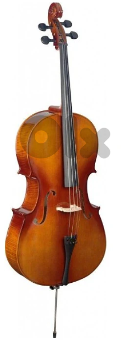 Stagg VNC 3 Over 4 Size with Laminated Maple Cello with Bag