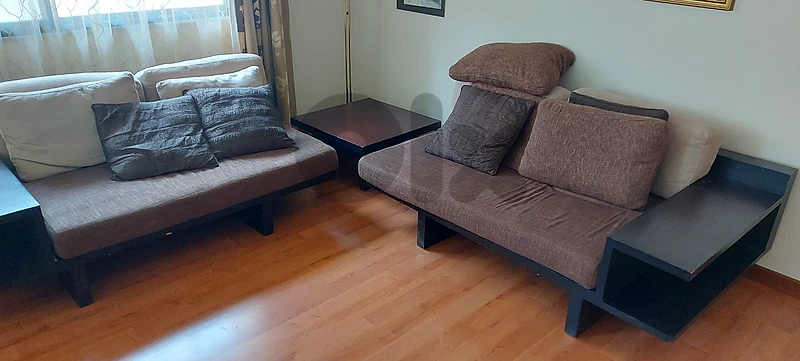 Full Living Room (dark wood)